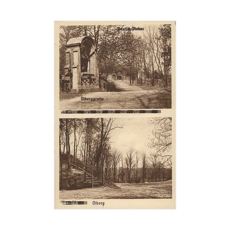 Deutsch-Piekar. Ölberggrotte. Ölberg. Piekary Śląskie. Grota pod Oliwną Góra i Ogród Getsemani. Oliwna Góra) / Rewers: Fot. Piet