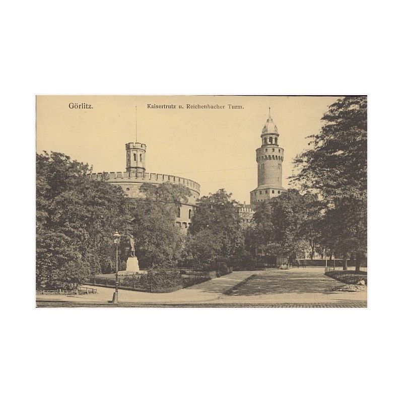Görlitz. Kaisertrutz u. Reichenbacher Turm