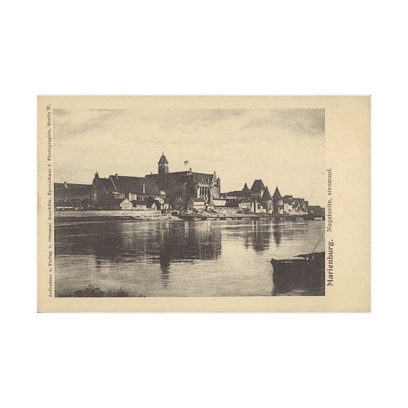 Marienburg. Nogatseite, stromauf