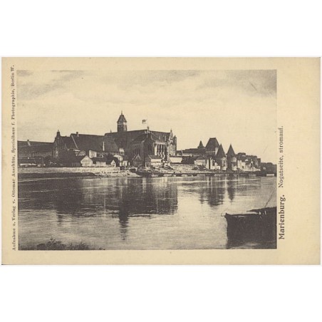 Marienburg. Nogatseite, stromauf