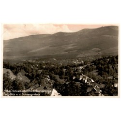 Ober-Schreiberhau im Riesengebirge mit Blick n. d. Schneegruben 1426