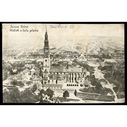 Jasna Góra. Widok z lotu ptaka