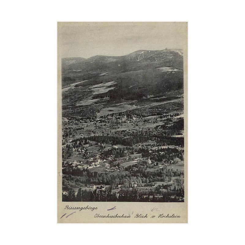 Riesengebirge. Oberschreiberhau Blick v. Hochstein
