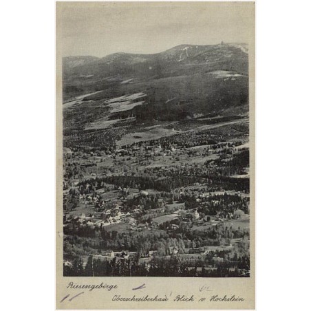 Riesengebirge. Oberschreiberhau Blick v. Hochstein