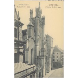 Warszawa. Kościół św. Jana. Varsovie. L'église de S-t Jean