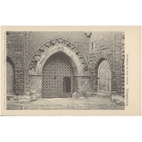 Marienburg. Inneres Thor im Hochschloß