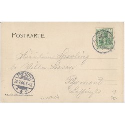 Jordansee bei Misdroy. Spazierfahrt auf dem Jordan-See