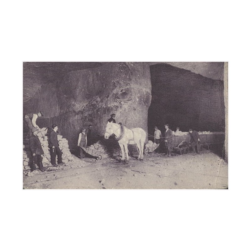Wieliczka. Górnicy przy pracy [...]