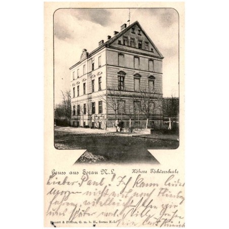 Gruss aus Sorau N. L. Höhere Töchterschule