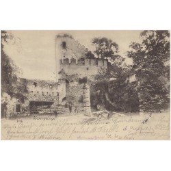 Riesengebirge. Kynast, Burghof mit Prangersäule