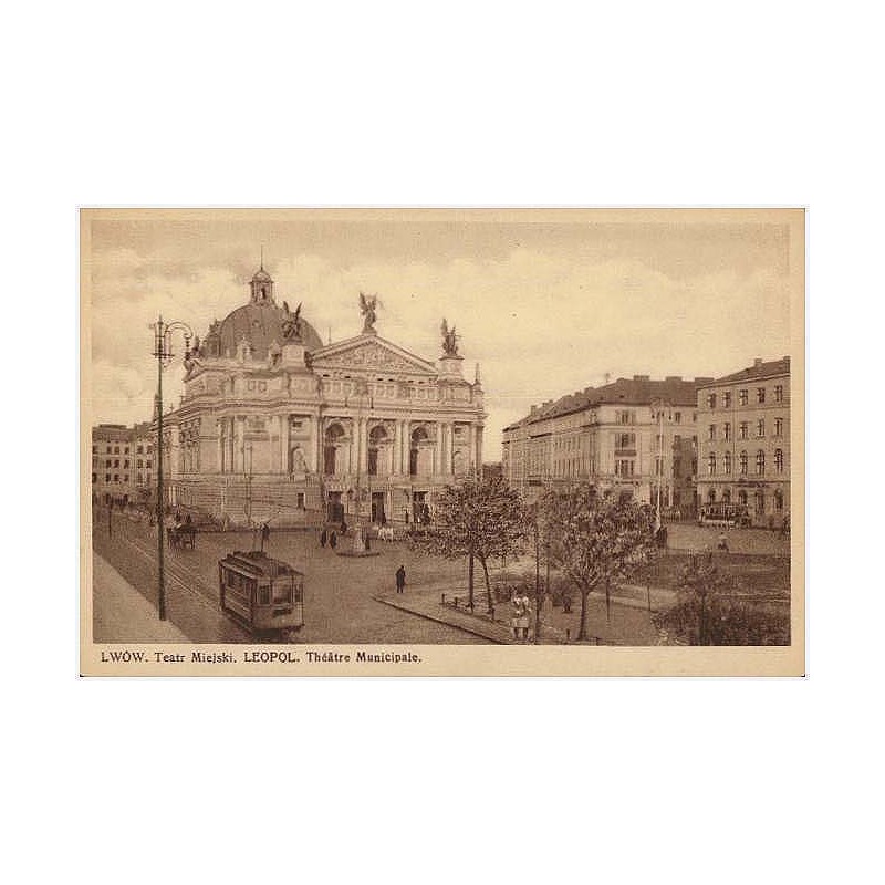 Lwów. Teatr Miejski. Leopol. Théâtre Municipale