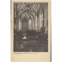 Marienburg. Kirche, Blick in den Chor