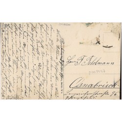 Zerschossene Häuser am Narew