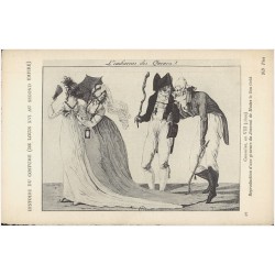 49. Consulat, an VIII (1800). Reproduction d'une gruvure du Journal de Modes le Bon Goût
