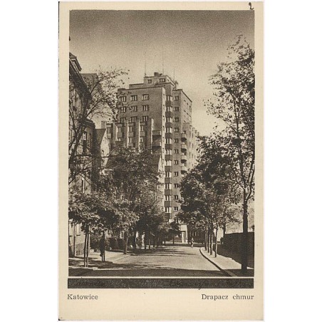 Katowice. Drapacz chmur