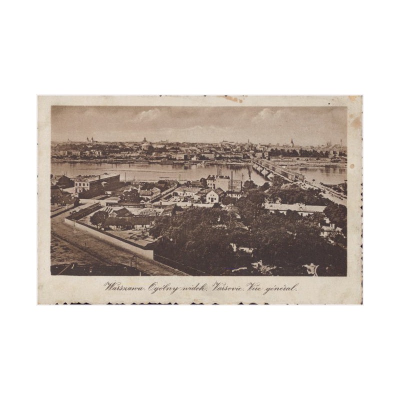 Warszawa. Ogólny widok. Varsovie. Vue général