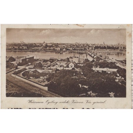 Warszawa. Ogólny widok. Varsovie. Vue général