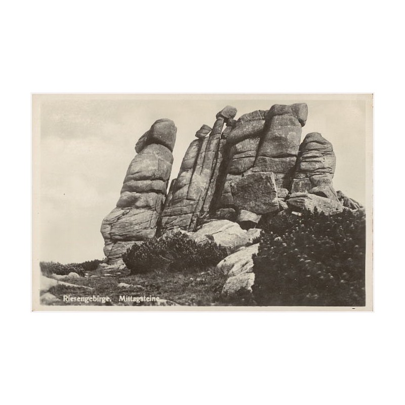 Riesengebirge. Mittagsteine