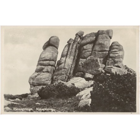 Riesengebirge. Mittagsteine