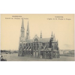 Warszawa. Kościół św. Florjana na Pradze. Varsovie. L'eglise St. Florjan a Prague