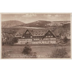 Brückenberg i. Rsgb. Berghotel Teichmannbaude A.-G. 843 m ü M