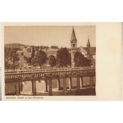 Krynica. Widok na górę Krzyżową