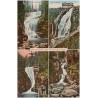 Wasserfälle des Riesengebirges. Der Zackelfall. Der Elbfall. Der Kochelfall. Der Hainfall