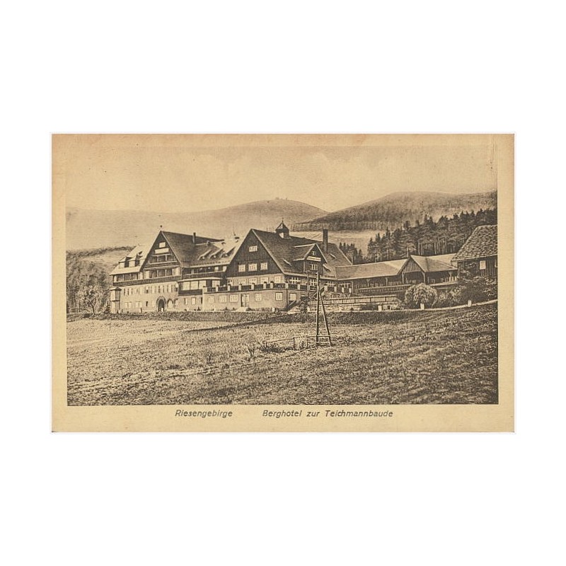 Riesengebirge. Berghotel zur Teichmannbaude
