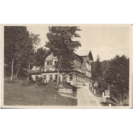 Hotel Weißes Röß'l Bes.: Conrad Schatz, Brückenberg i./Rsgb. Fernruf: 264