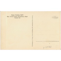 Hotel Weißes Röß'l Bes.: Conrad Schatz, Brückenberg i./Rsgb. Fernruf: 264