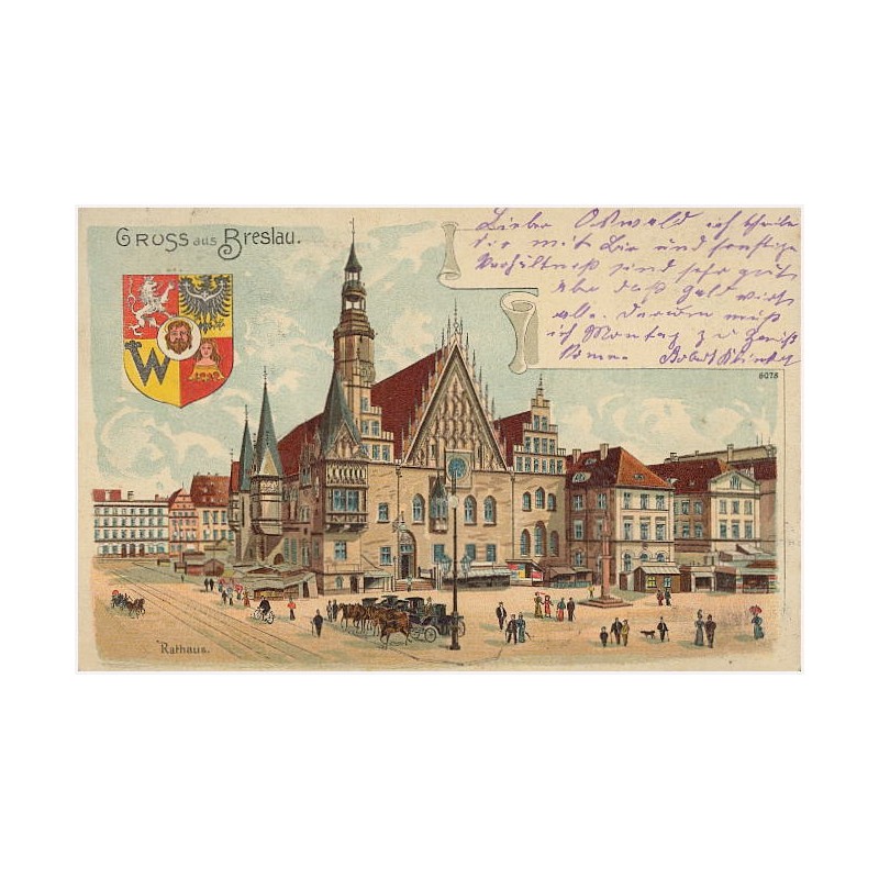 Gruss aus Breslau. Rathaus