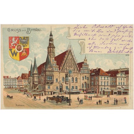 Gruss aus Breslau. Rathaus
