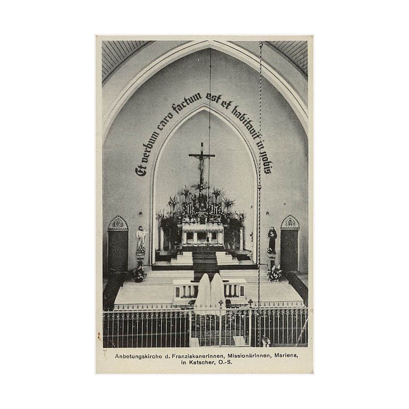 Anbetungskirche d. Franziskanerinnen, Missionärinnen, Mariens, in Katscher, O.-S.