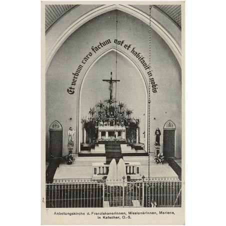 Anbetungskirche d. Franziskanerinnen, Missionärinnen, Mariens, in Katscher, O.-S.