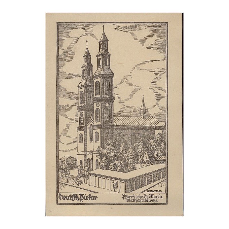 Deutsch-Piekar. Pfarrkirche St. Maria. Wallfahrtekirche