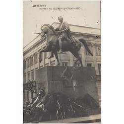 Warszawa. Pomnik Ks. Józefa Poniatowskiego