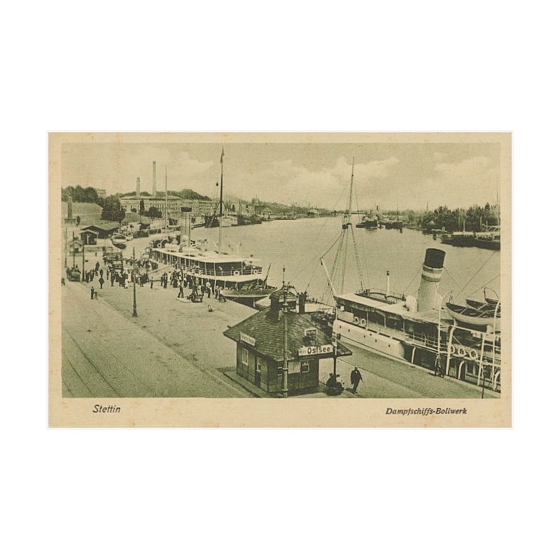 Stettin. Dampfschiffs-Boliwerk
