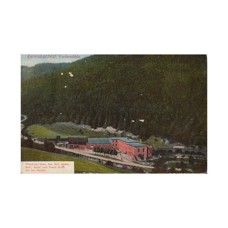 Reimsbachtal. Vordermühle. [...]