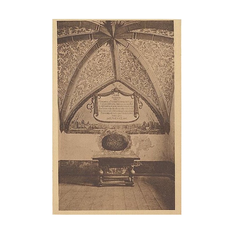 Friedenssaal von Oliva 3. Mai, 1660. Unten der historische Tisch. [...]