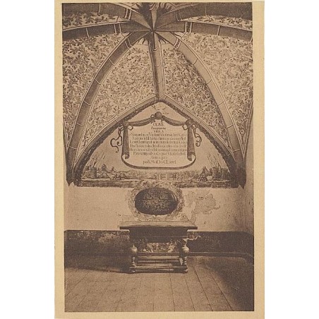 Friedenssaal von Oliva 3. Mai, 1660. Unten der historische Tisch. [...]