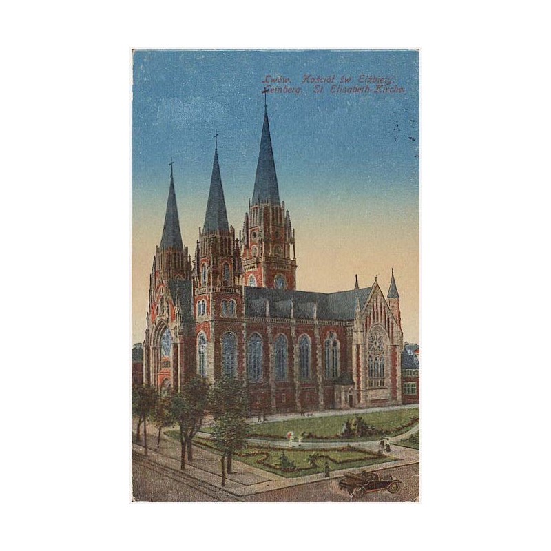 Lwów. Kościół św. Elżbiety. Lemberg. St. Elisabeth-Kirche