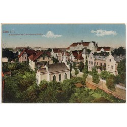 Lissa i. P. Villenviertel mit Lehrerinnen-Seminar