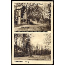 Piekary Śląskie. Grota pod Oliwną Górą i Ogród Getsemani. Oliwna Góra. Deutsch-Piekar. Ölberggrotte. Ölberg / Rewers: Fot. Pietr