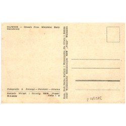 Gliwice - Gmach Prez. Miejskiej Rady Narodowej. Fotografik S. Polonyj-Poloński - Gliwice