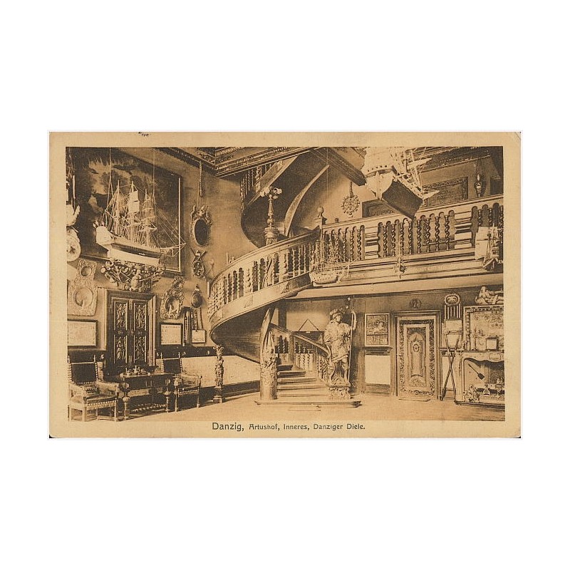Danzig, Artushof, Inneres, Danziger Diele