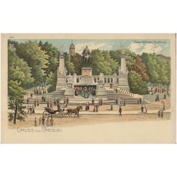 Gruss aus Breslau. Kaiser Wilhelm Denkmal