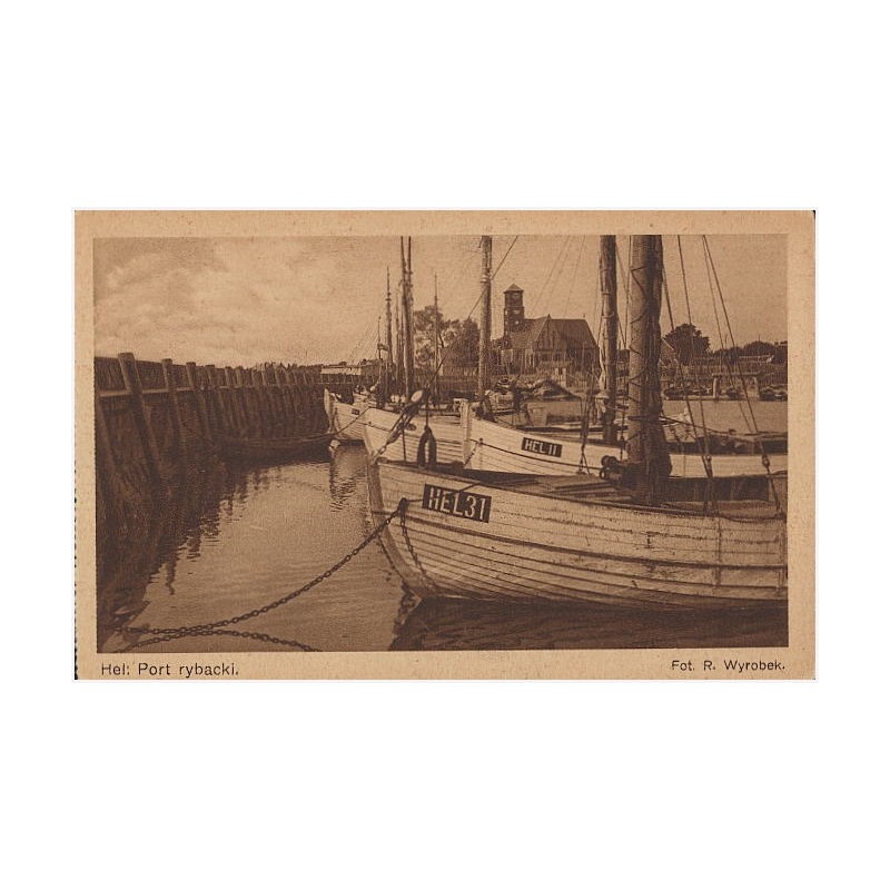 Hel: Port rybacki. Fot. R. Wyrobek