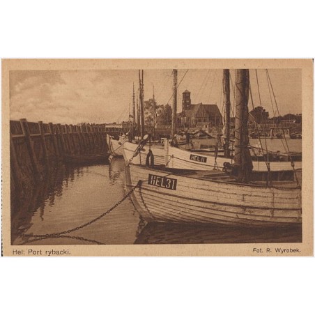 Hel: Port rybacki. Fot. R. Wyrobek