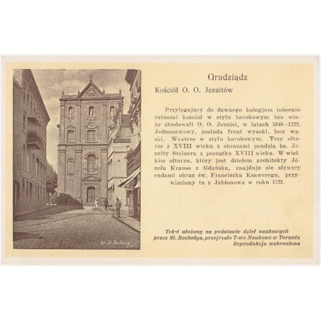 Grudziądz. Kościół O.O. Jezuitów [...]