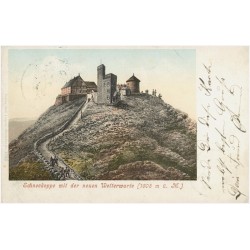 Schneekoppe mit der neuen Wetterwarte (1605 m ü. M.)